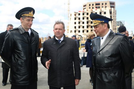 Виктор Павленко принял участие в открытие новой базы дивизиона пограничных катеров в Архангельске