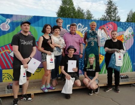 Группа "Аквилон" провела в Северодвинске конкурс граффити