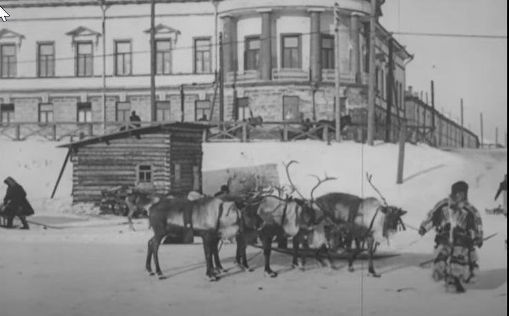 Архангельск 1918-1919 гг на кинокадрах из Национального архива США