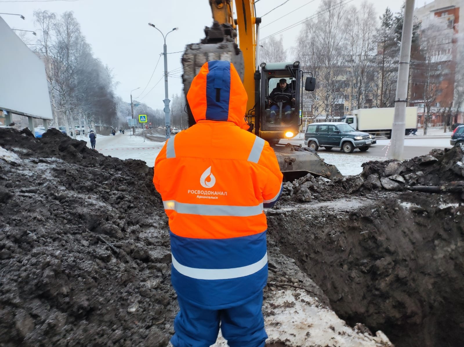 Люди из стали. РВК-Архангельск рассказал о работе бригад в лютые морозы »  ИА 