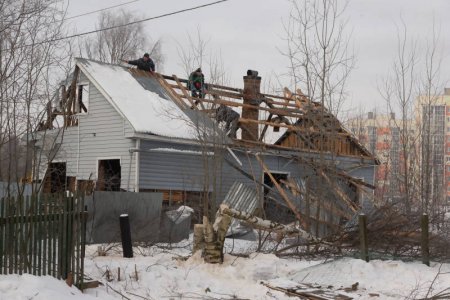 В Архангельске активно сносят деревянные дома под расширение магистрали