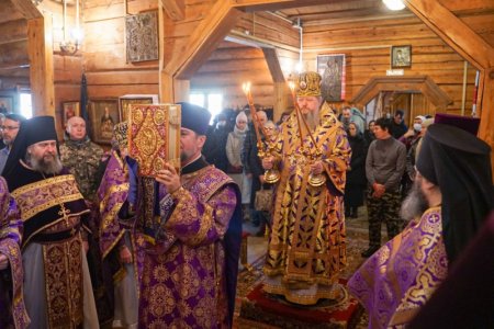 Проповедь митрополита Корнилия на подворье Веркольского монастыря