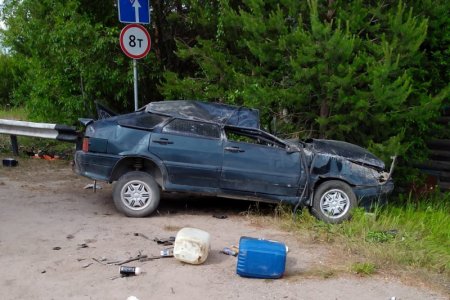 В няндомском субботнем ДТП погиб водитель отечественного авто
