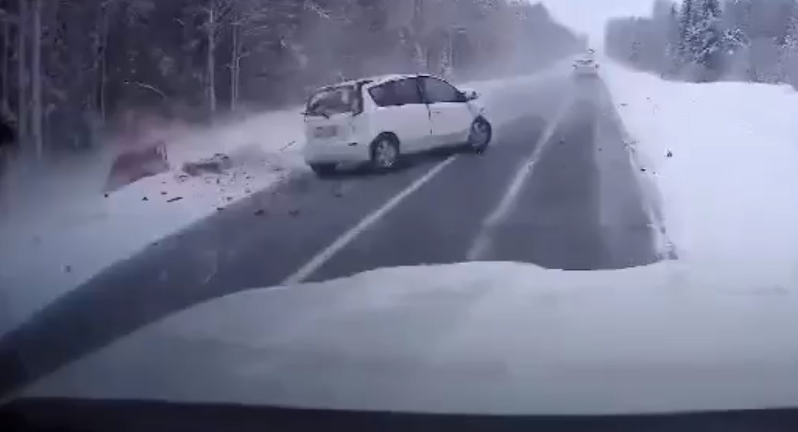 Трасса столкновение