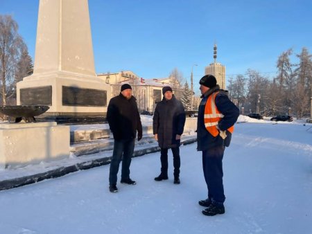 Иван Воронцов оценил качество уборки Архангельска от снега