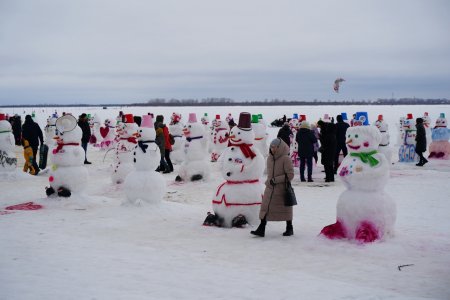 Архангельск поразил Россию своими снеговиками