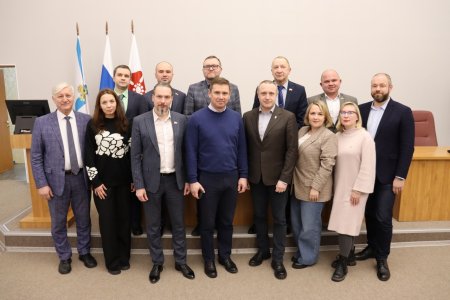 Депутаты АрхГорДумы пообщались о насущном с коллегами из Северодвинска