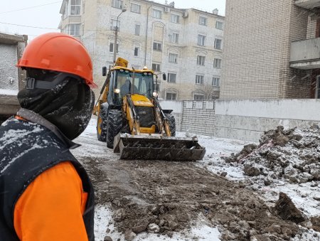 РВК-Архангельск благоустраивает город после ремонтных работ