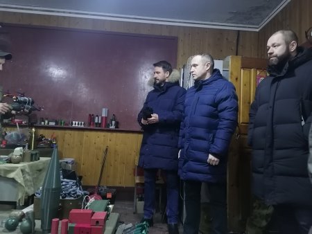 Депутаты АрхГорДумы побывали в центре подготовки добровольцев
