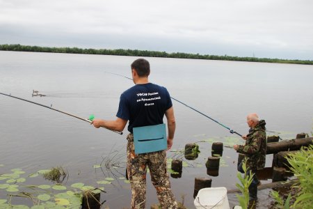 Ветераны архангельского УФСИН наудили рыбки