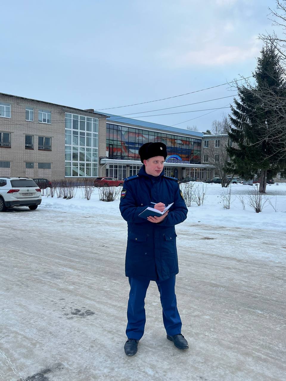 Новодвинск. Проверка на дорогах